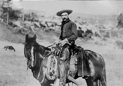 Cowboy on horse