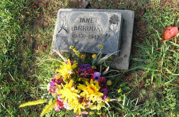 Janet A. Arruda's headstone at Napa