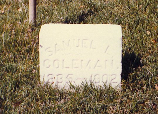 Samuel L. Coleman, Napa, California