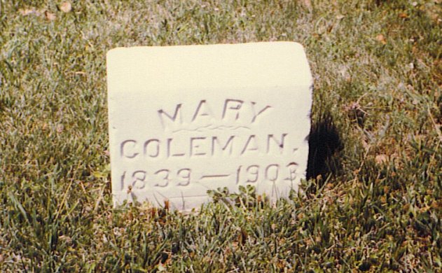 Mary Coleman, Napa, California