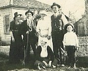 The Hancock siblings in 1916