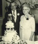Ed and Myrtle Glos 50th anniversary