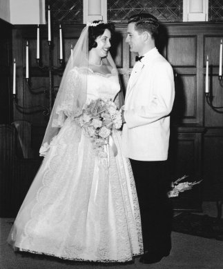 Dan & Diana Hancock on 17 Jun 1961