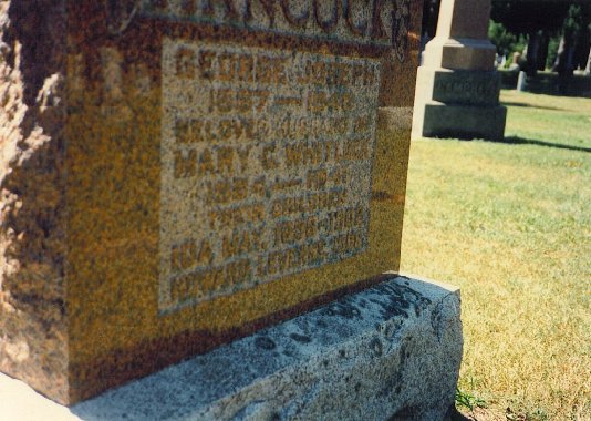 George Joseph Hancock with Mary C., Ida May, & Howard Leverne Hancock