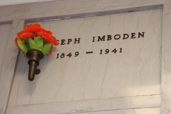Joseph Imboden's crypt