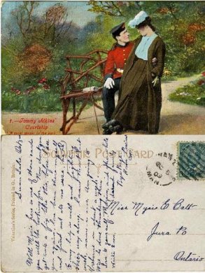 1909 post card
