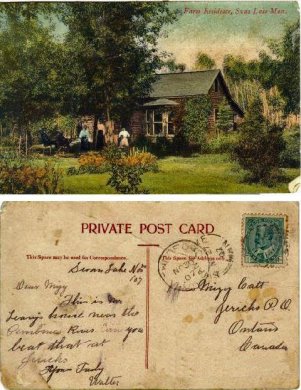 Walter Catt post card