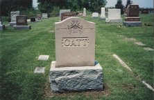 Catt family plot at Arkona