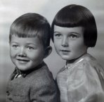 Edgar & Betty Duhig's children in 1955