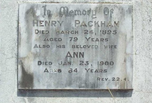 Henry & Ann Packham