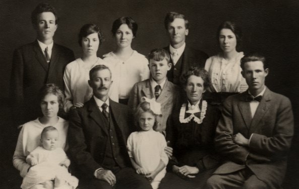 Charles Sumner Bean family