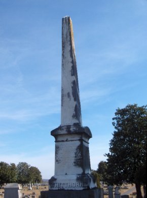 William J. Whitthorne's grave marker