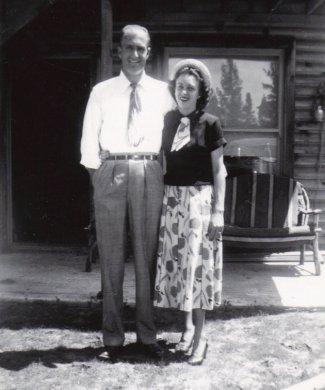 Clarence & Lorraine Rath in 1947