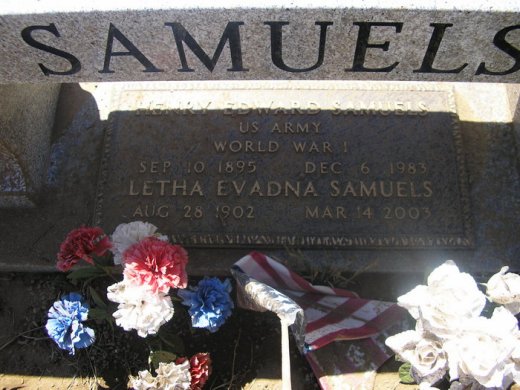 Henry E. & Letha E. Samuels