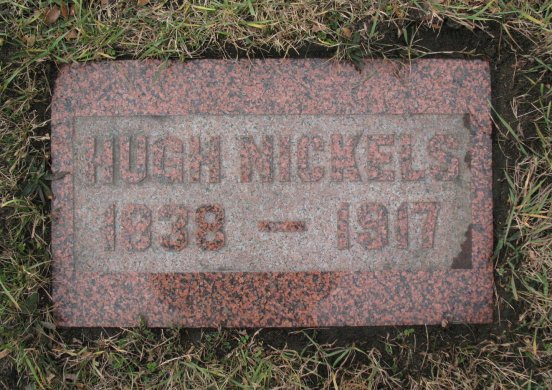 Hugh Nickels headstone