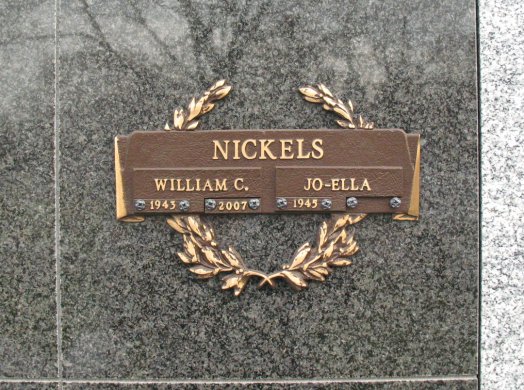 William C. Nickels headstone