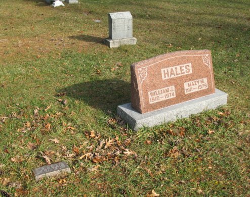 The Three Hales headstones