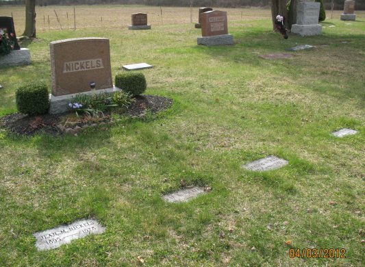 Alfred E. Nickels family plot
