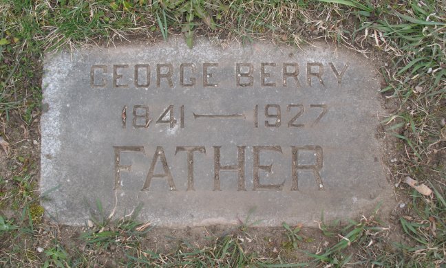 George Berry headstone
