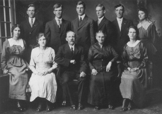 Henry Clarence Bertram family