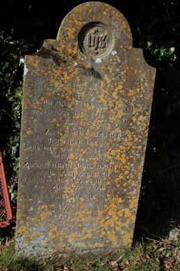 Palmer marker at Exmouth, Devon, England