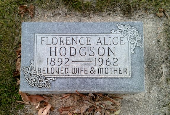 Florence Alice Hodgson