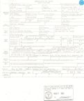 Evelyn Mae Miller death certificate