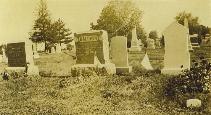 Baldwin tombstones at Caldwell NJ
