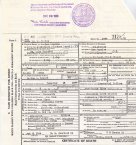 Ida E. Lawyer death certificate