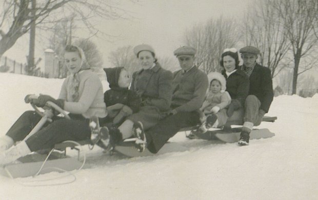 Stuart & Jack Noble & their families