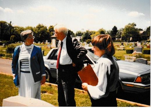 Elizabeth Miller Grambo, Harold A. Miller, Karen Hancock