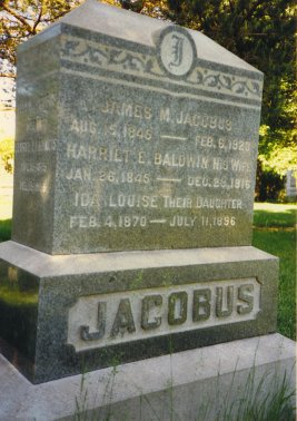 James J. Jacobus headstone