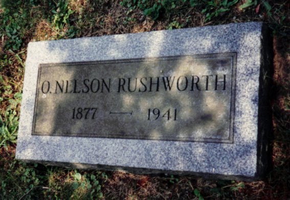 Orlando Nelson Rushworth, Lakeview Cemetery