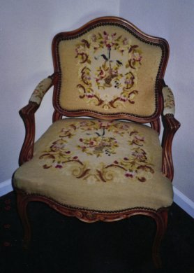 Chair belonging to Nobles