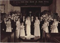 Donald K. Olson & Frances D. Miller wedding