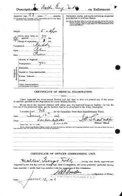 Walter George Noble Attestation page 2