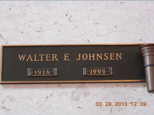 Walter E. Johnsen