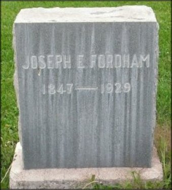 Joseph E. Fordham headstone