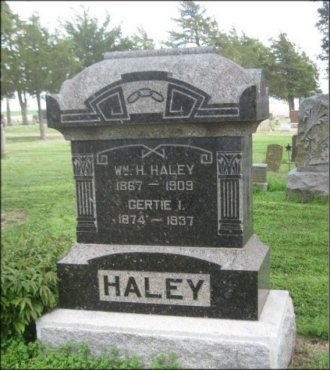 William Henry Haley, Gertrude Ida Peters Haley