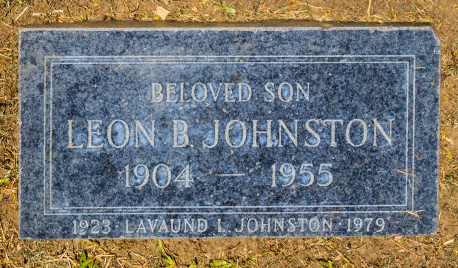 Leon B. Johnston, Lavaund L Johnston