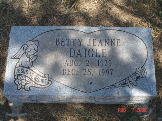 Betty Jeanne Daigle