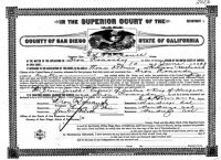Naturalization certificate