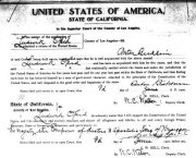 Certificate of Naturalization