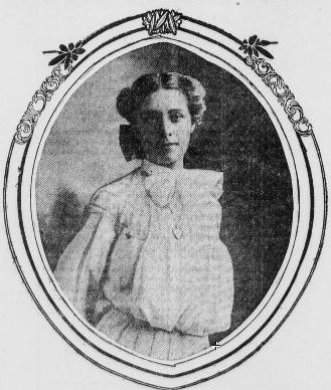 Caroline Hildebrand in 1905