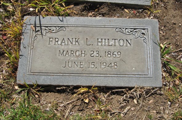 San Gabriel Cemetery, Frank L. Hilton