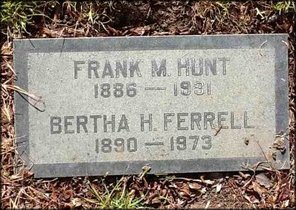 Frank M. Hunt, Bertha H. Ferrell