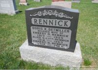 Ernest O. Rennick headstone