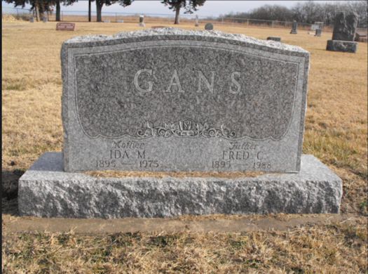 Fred C. Gans, Ida M. Haley Gans