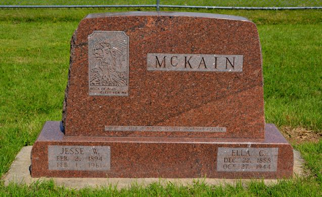 Jesse W. McKain, Ella G. McKain