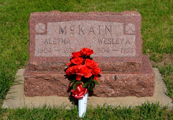 Wesley A. McKain, Aletha McKain